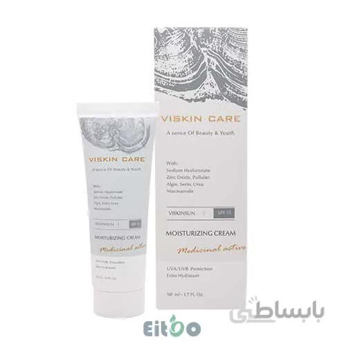 ویسکین کر کرم مرطوب کننده با SPF15