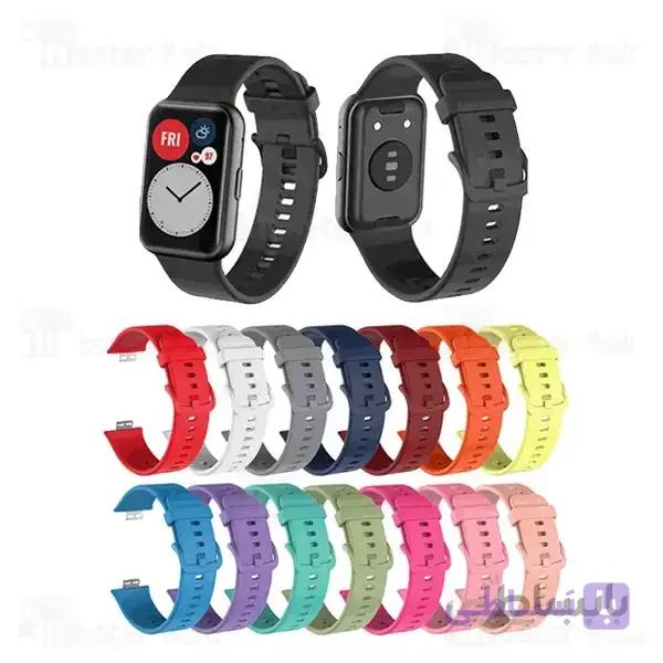 بند سیلیکونی ساعت هوشمند هواوی Huawei Watch Fit Si