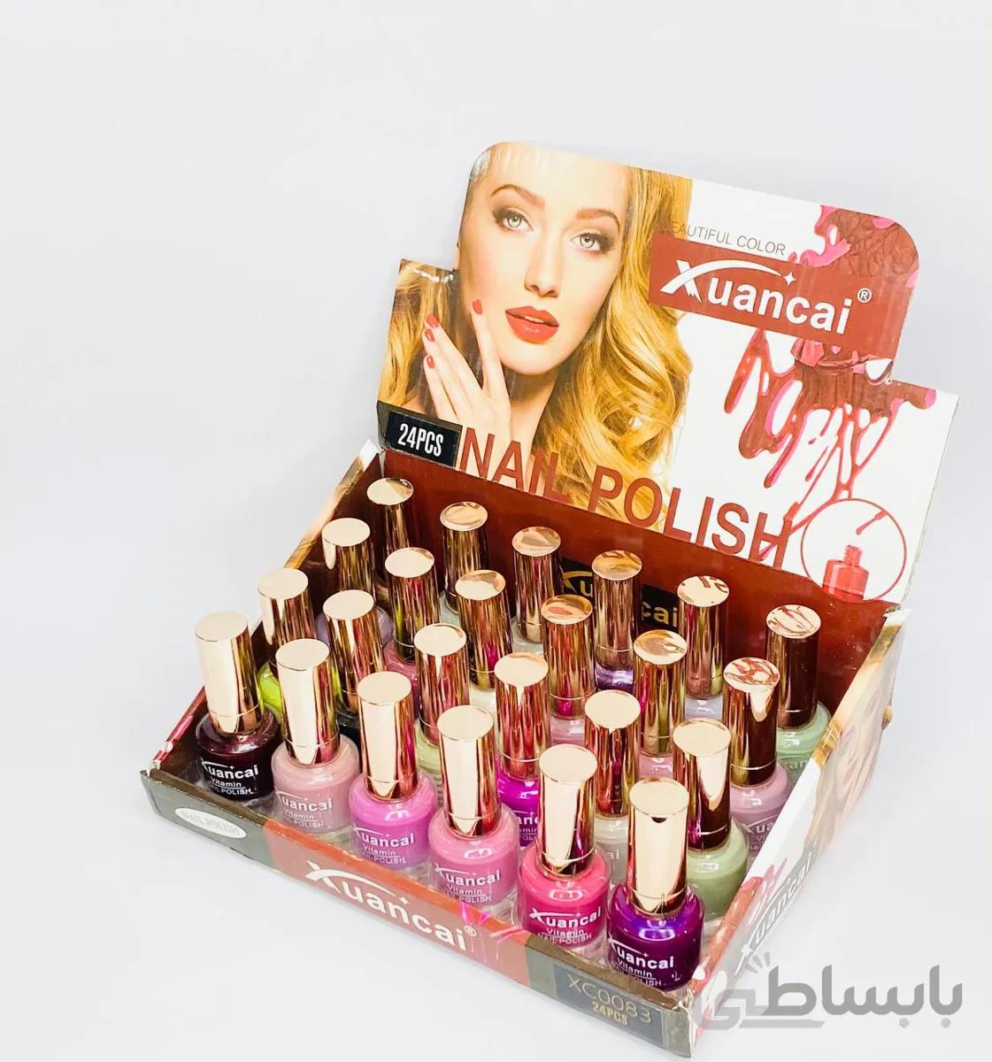 لاک شانگکای بسته۲۴عددی Xuancai ا Xuancai Nail Polish