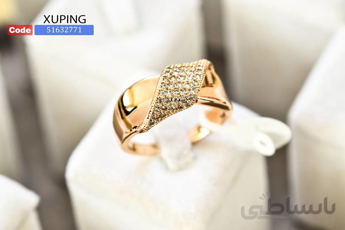 انگشتر ژوپینگ طرح طلا کد 456245