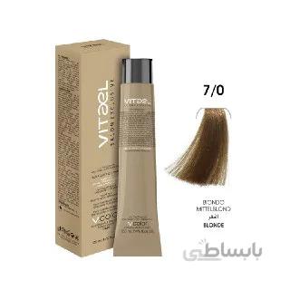 رنگ مو ویتاال (vitael) شماره 7.0 بلوند متوسط