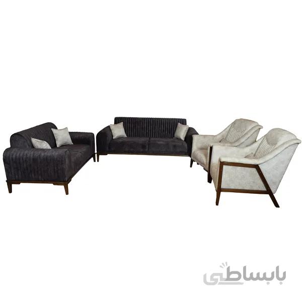 مبل هفت نفره لمکده مدل آلفا