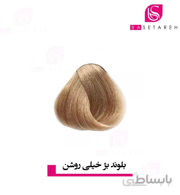 رنگ موی بلوند بژ خیلی روشن maral color 9-51