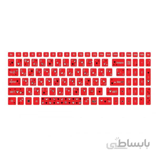 استیکر کیبورد طرح لاو