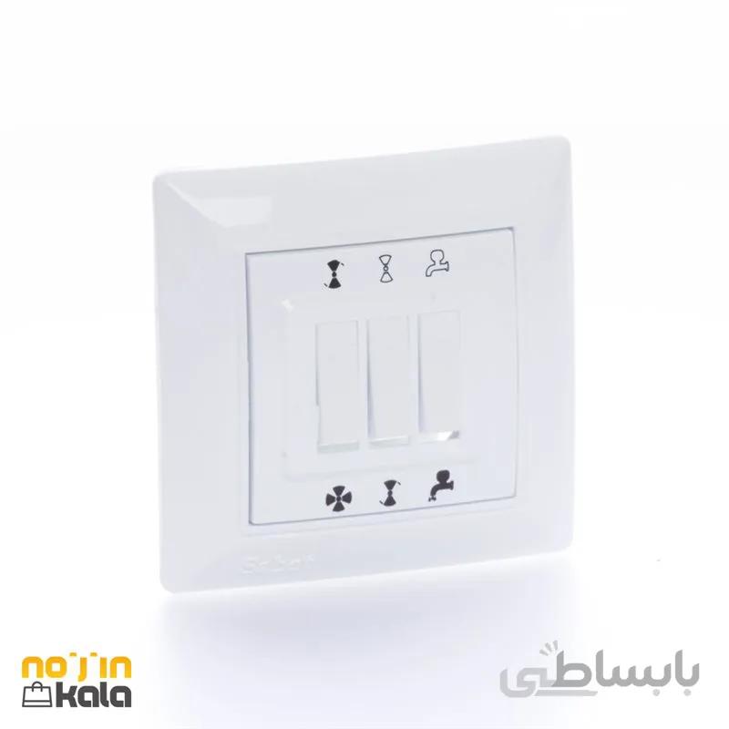 کلید کولر آبی ثابت الکتریک مدل پانیذ سفید