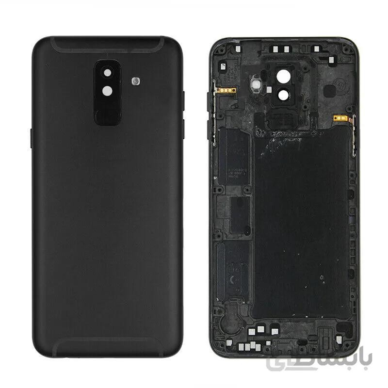 درب پشت گوشی A6 پلاس سامسونگ مشکی BACKDOOR+Frame SAMSUNG A6 PLUS BLACK