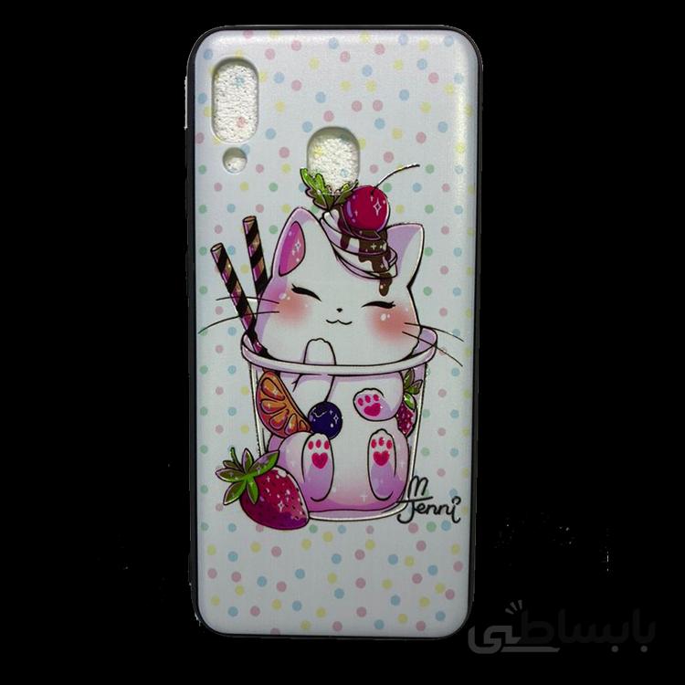 قاب طرح دار سامسونگ A30 طرح گربه/SAMSUNG A30