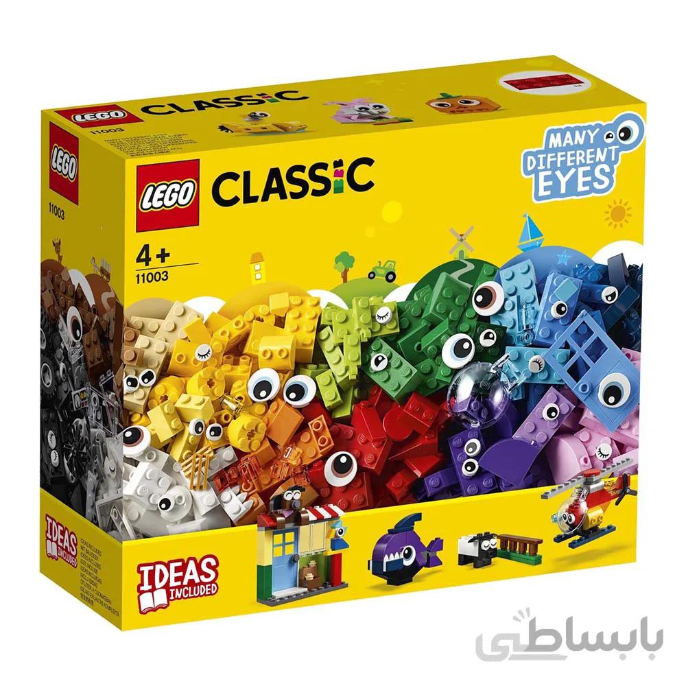 لگو سری کلاسیک مدل LEGO Classic Parts and Eyes 11003 ا LEGO Classic Parts and Eyes 11003