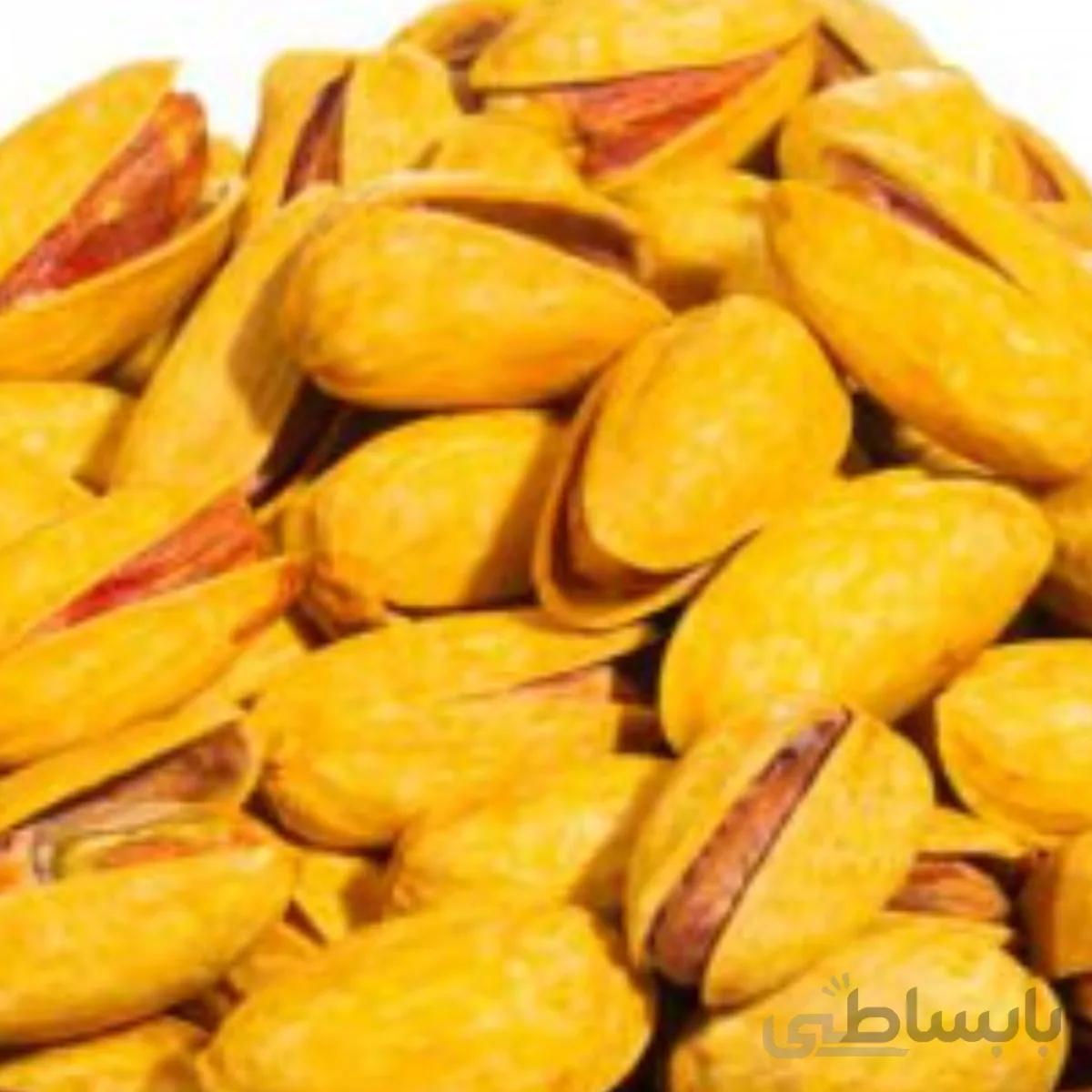 پسته اکبری دستچین زعفرانی
