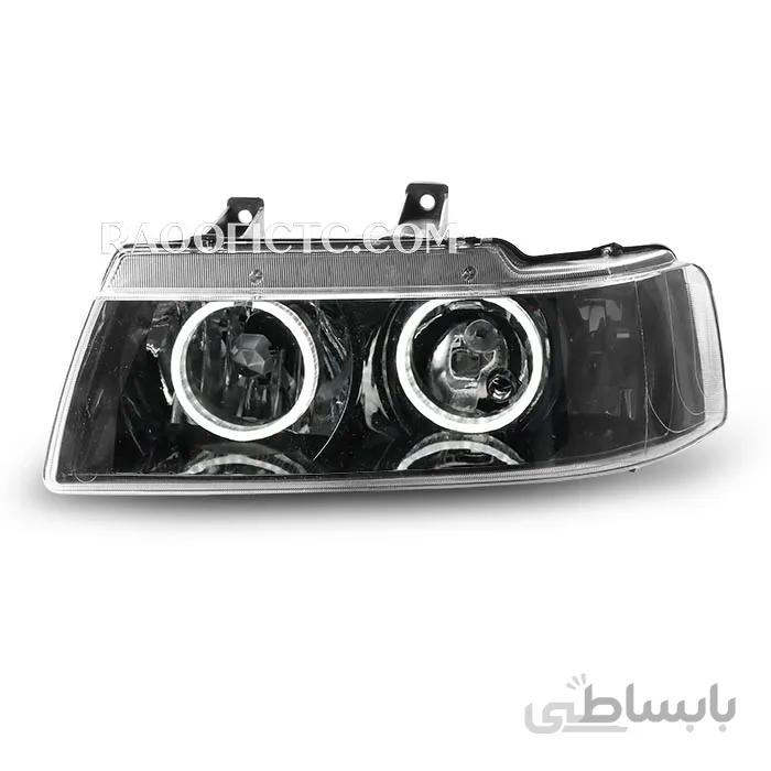 چراغ جلو سمند طرح گلس سفید