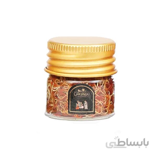 ریشه زعفران شیشه ای 2 گرمی مهرآنوش