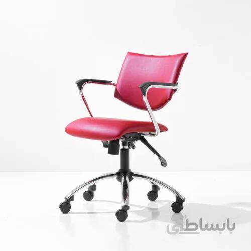 صندلی اداری کارمندی 3810 - ایرانیان چوب
