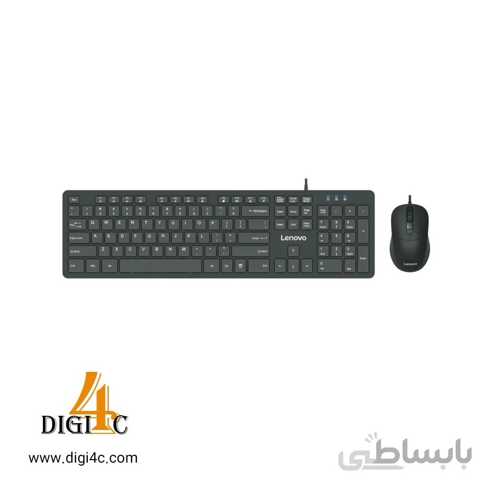 کیبورد و موس برند لنوو مدل Lenovo KM102