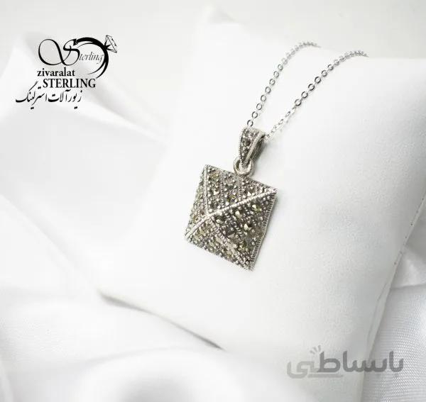 گردنبند نقره زنانه کد 180574