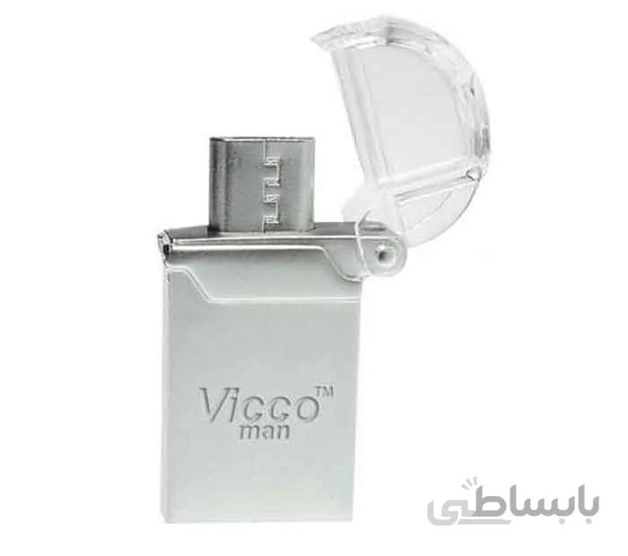 فلش مموری OTG ویکومن مدل VC125 ظرفیت 64 گیگابایت ا Vicco Man VC125 OTG Flash 64G