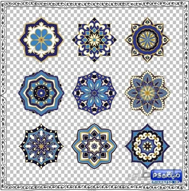 وکتور الگو تزئینی اسلیمی