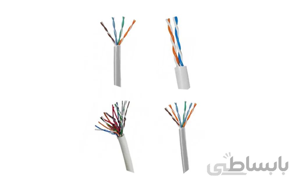 کابل هوایی مخابراتی 2 زوج تا 100 زوج سطح مقطع 0.6 تمام مس برند رسانا اراک ا Telecommunication cable 2 pairs to 100 pairs 0.6 aerial cross-section of all copper Rasan Arak brand