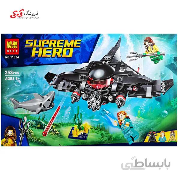 لگو آکوامن و بلک مانتا Aquaman برند بلا BELA 11024