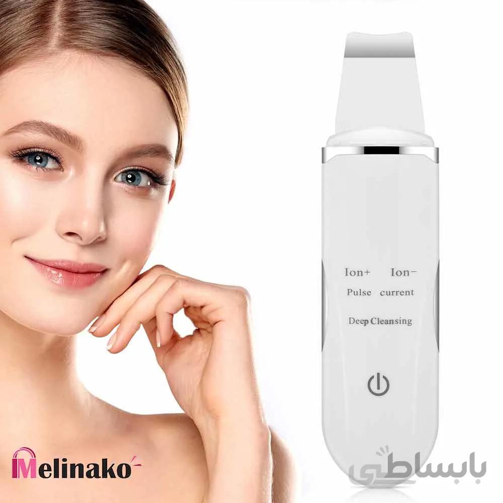 دستگاه اتو پوست اولتراسونیک حرفه ایی مدل Blackhead Cleaning Beauty Care Tools Professional Ultrasonic Face Skin Scrubber