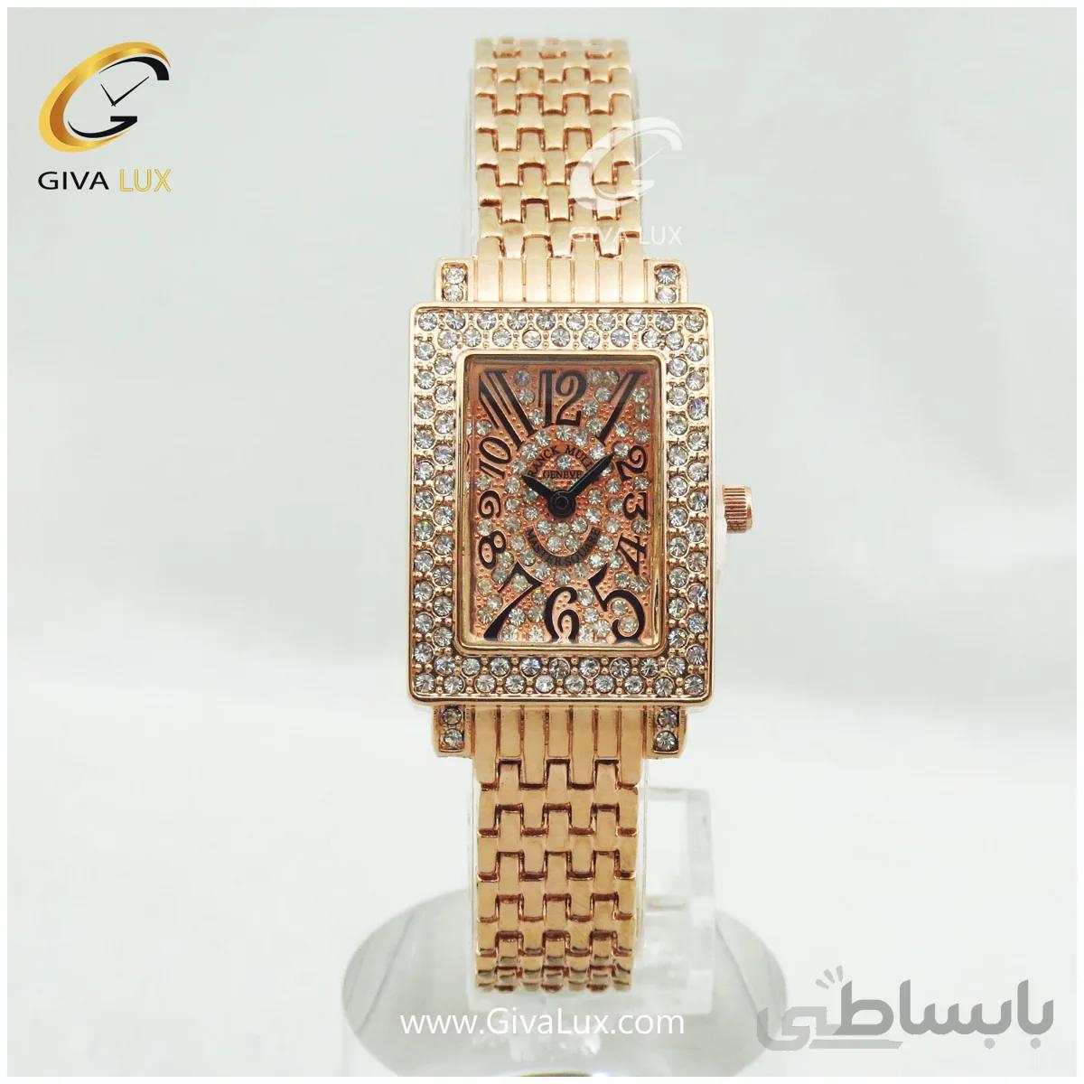 ساعت زنانه فرانک مولر بندفلزی کد 980377