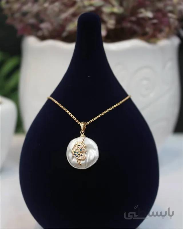 گردنبند مروارید یونیکورن (اسب شاخ دار)