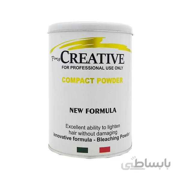 پودر دکلره کریتیو رنگ آبی مدل COMPACT وزن ۵۰۰ گرم
