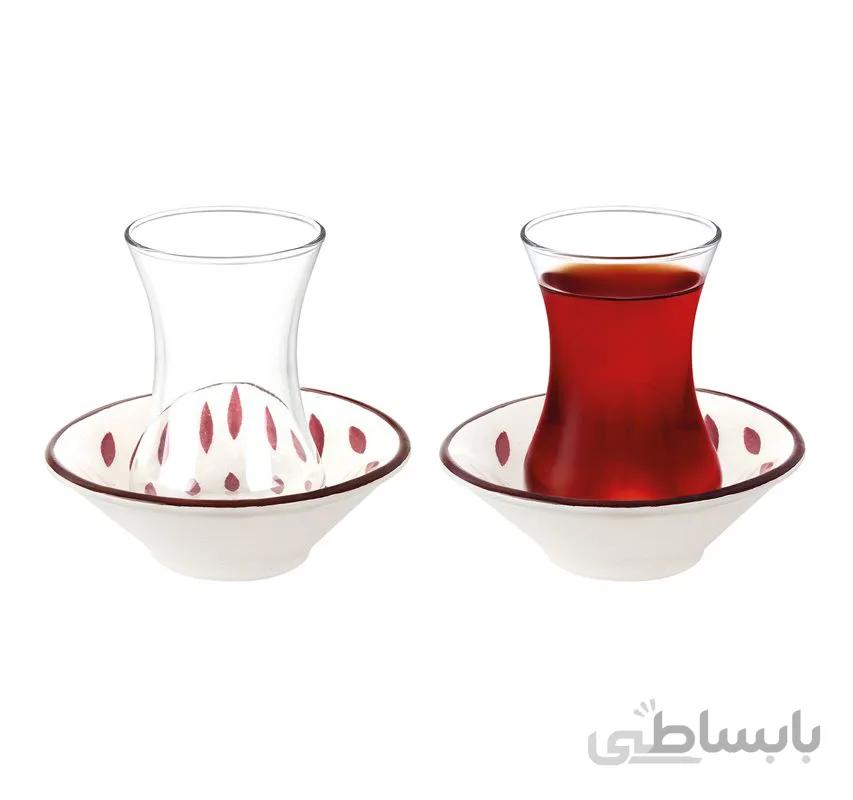ست چای خوری 8 پارچه Vie Rouge مادام کوکو