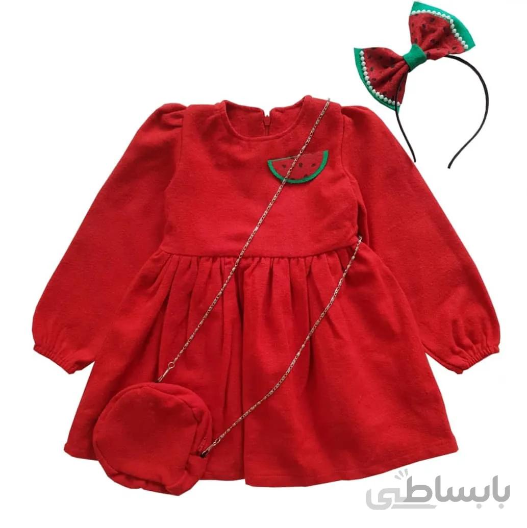 پیراهن یلدایی 4 تیکه