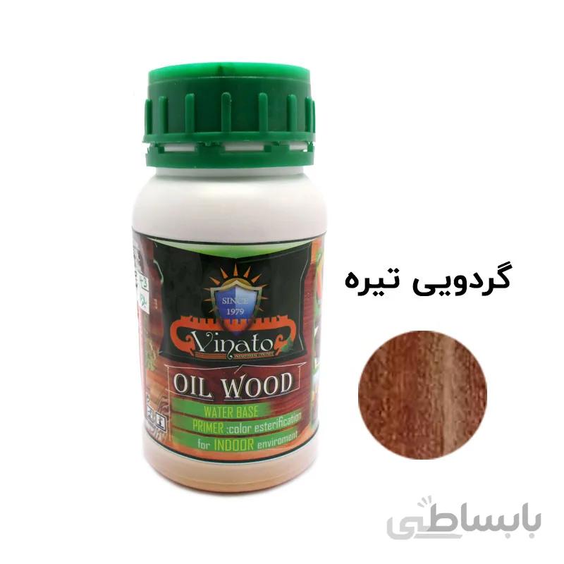 روغن چوب گردویی تیره ویناتو کد 399