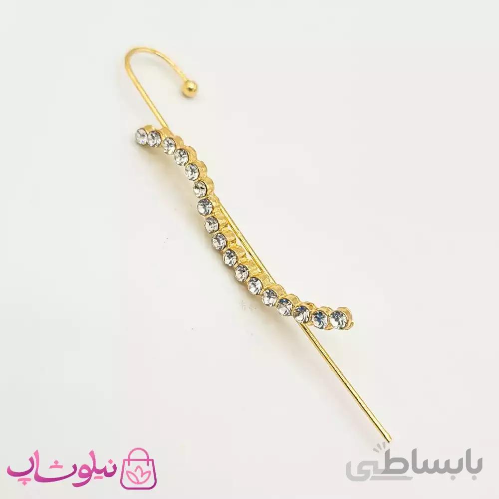 گوشواره کراس طرح مارپیچ