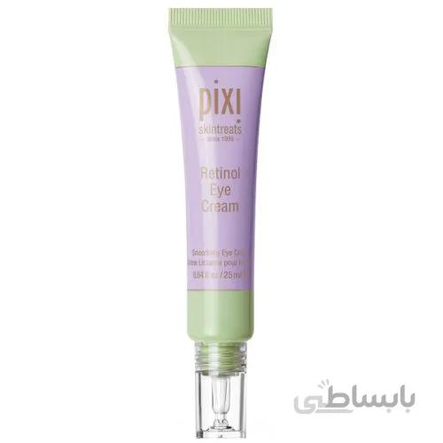 دور چشم پیکسی Pixi مدل رتینول Retinol حجم 25 میل | ضد چروک، جوانساز و روشن کننده ا Pixi Retinol Eye Cream 25ml