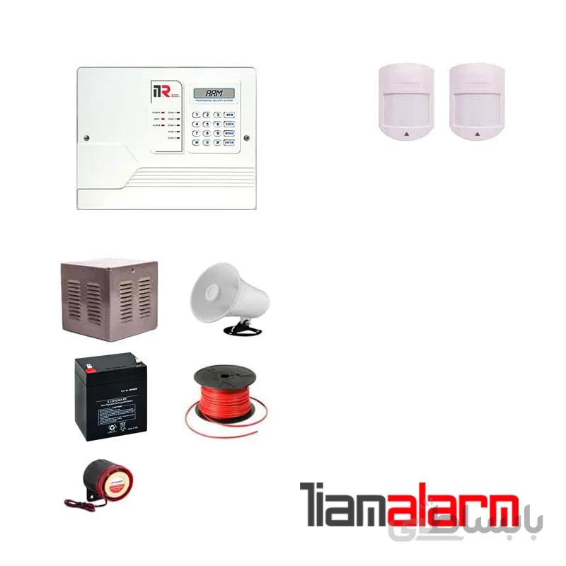 پکیج دزدگیر اماکن باسیم مدل آی تی آر سیم کارتی و تلفنی I50H62
