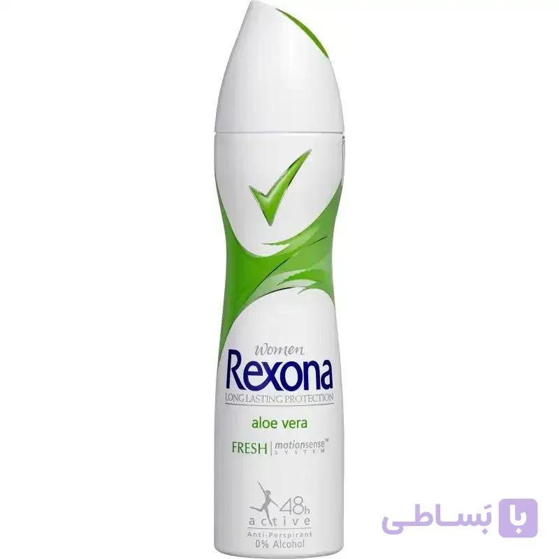 اسپری رکسونا مدل Aloe Vera زنانه حجم ۲۰۰ میلی لیتر