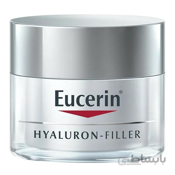 کرم روز ضد چروک حاوی ضد آفتاب SPF15 مدل هیالورون فیلر اوسرین 50 میل | پوست خشک ا Eucerin Hyaluron-Filler Day Cream SPF 15 For Dry Skin 50ml