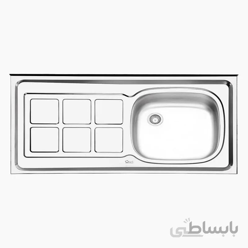 سینک کلاسیک ایلیا استیل 122