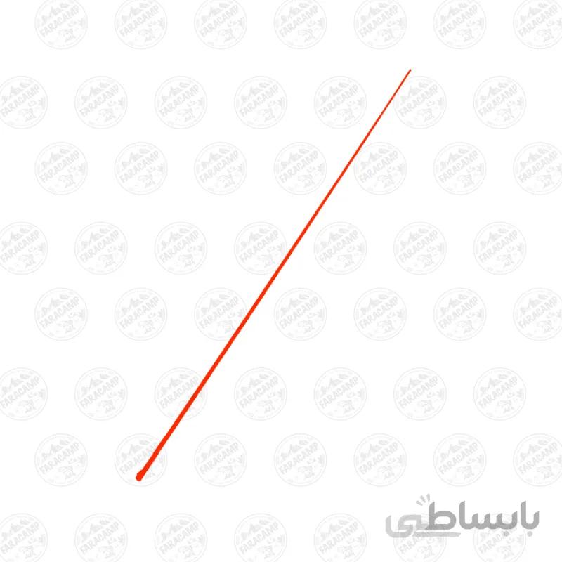 یدک سر چوب ماهیگیری توپر 70 سانت رنگ قرمز