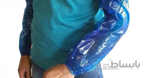 کاور آستین نایلکسی یک بار مصرف ۳۷ درجه بکر - بسته بندی ۲۰ عددی