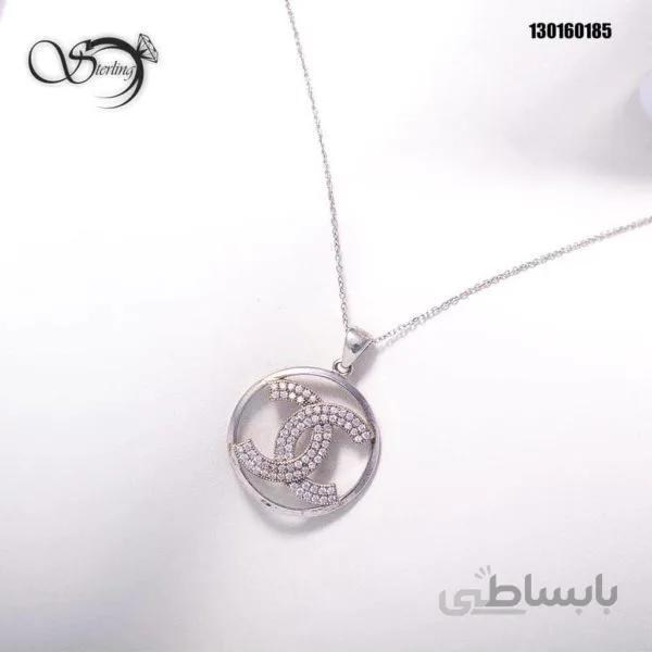 گردنبند نقره چنل کد:۱۴۵۶