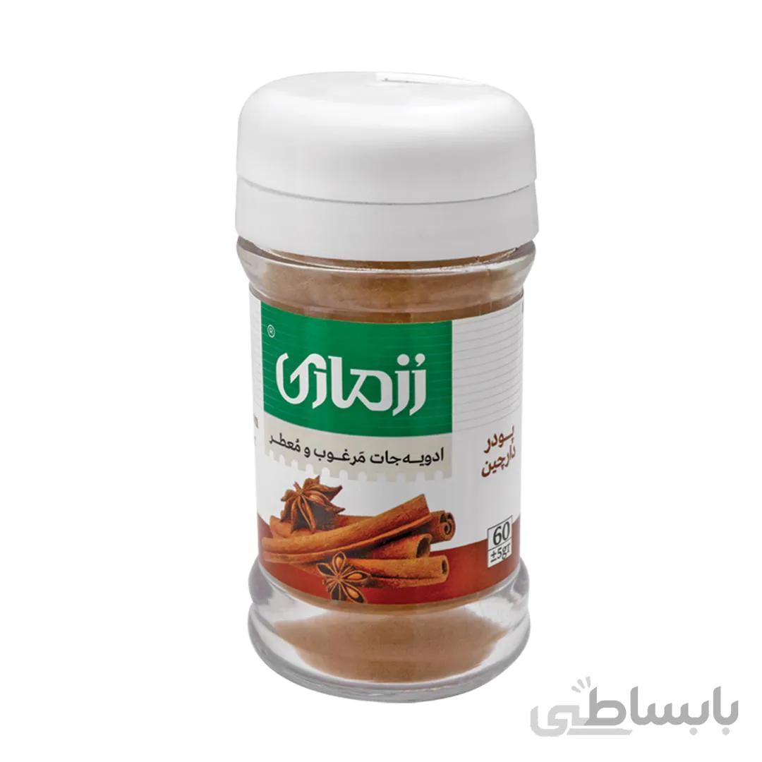 پودر دارچین رزماری ظرف کریستالی ۴۰ گرمی – کارتن ۷۲عددی