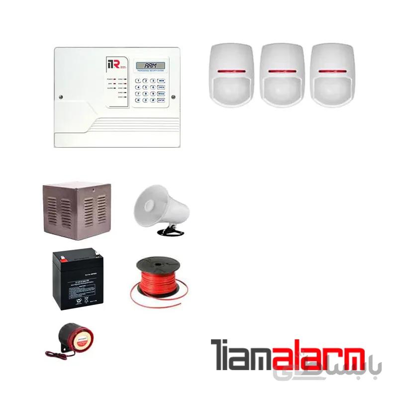 پکیج دزدگیر اماکن با سیم مدل آی تی آرسیم کارتی و تلفنی I50PY3