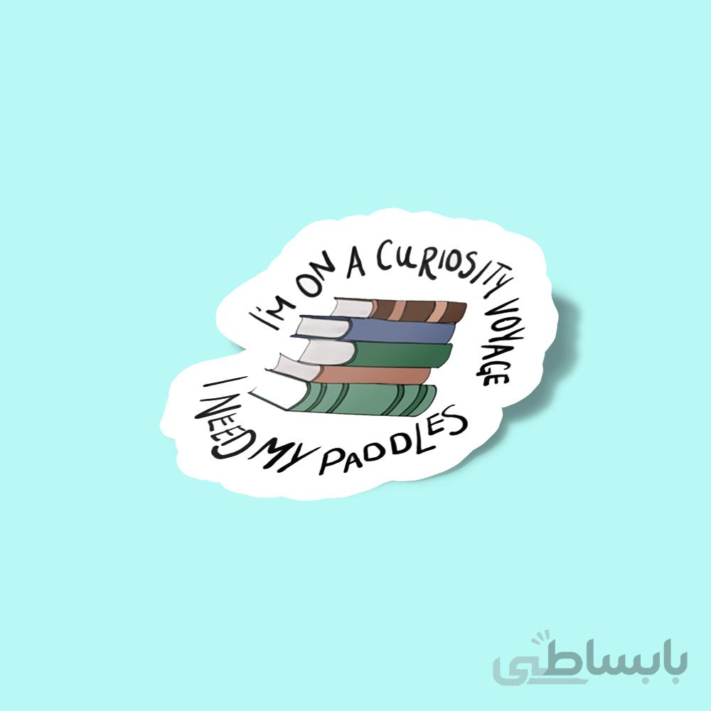 استیکر Stranger Things Dustin Curiosity Voyage Sticker