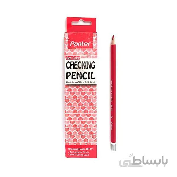 مداد قرمز پنتر (بسته 12 عددی)
