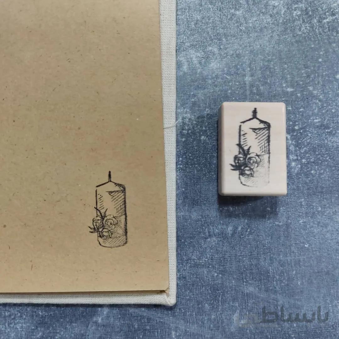 مهر طرح شمع 02