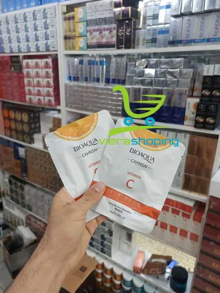 ماسک صورت ورقه ای بیوآکوا ویتامین BIOAQUA C
