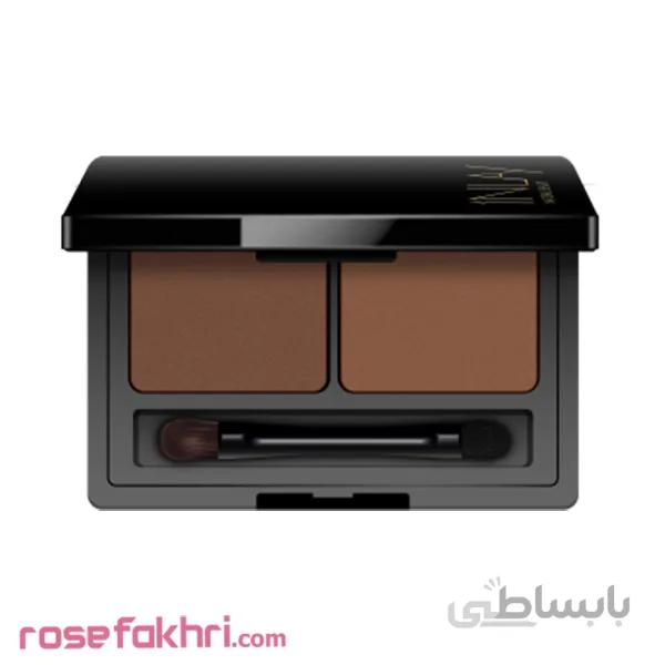 سایه ابرو دو رنگ اینلی شماره Walnut - Warm Dark Brown-02