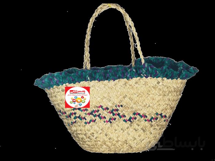 ساک حصیری بزرگ(ساک خرید)