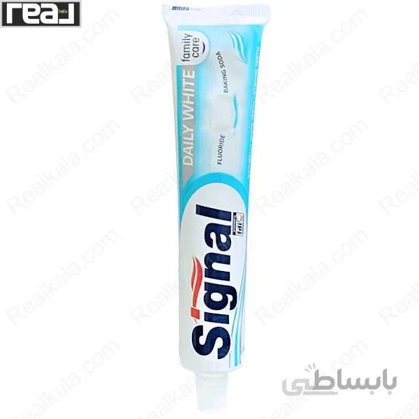 خمیر دندان سیگنال مدل دیلی وایت Signal Daily White Toothpaste 100ml