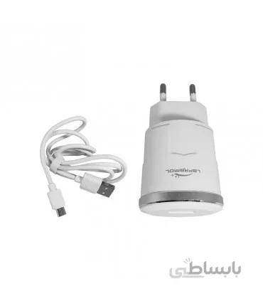 شارژر فست لاپرامول مدل Lp-C15 به همراه کابل میکرو یو اس بی