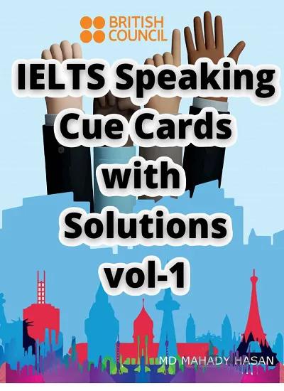 کتاب IELTS Speaking Cue Cards with Solutions vol 1