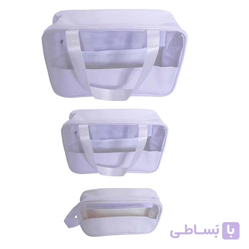 نظم دهنده ساک و چمدان کد 00654 بسته 3 عددی